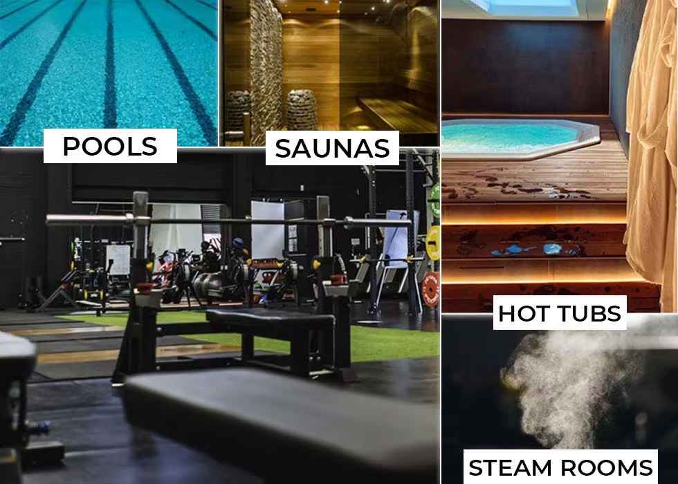 planet fitness sauna pool